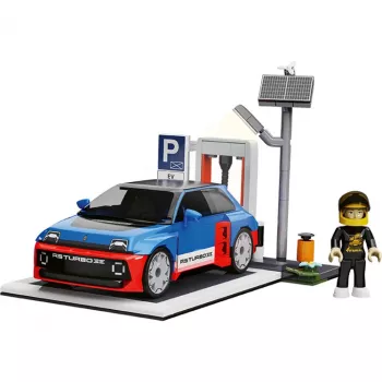COBI EV Station & Renault 5 Turbo 3E (échelle 1:35)