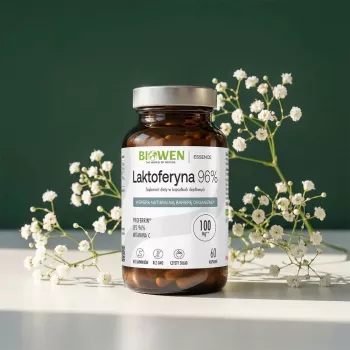 BIOWEN lactoferrine 96 % – 60 gélules – complément alimentaire de lactoferrine bovine de haute pureté