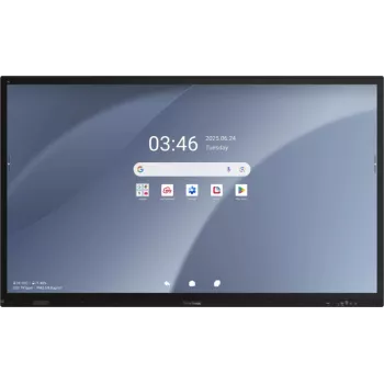 Écran plat interactif ViewSonic ViewBoard IFP7563-1C 75 pouces 4K UHD - Android 13, tactile 40 points, 128 Go