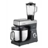 Robot pâtissier planétaire CONCEPT RM6000 1900W bol inox 6,5L, 8 vitesses + Pulse, argent/noir