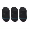 Chaussettes de sneakers Stance Icon No Show lot de 3 noires