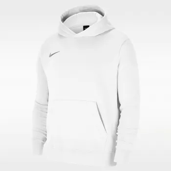 Sweat à capuche Nike Park 20 Fleece Pullover, blanc, CW6896 101, XS
