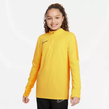 Nike Dri-FIT Academy 23 Kids' Football Training Top - Opti Yellow/Black - Youth XL
