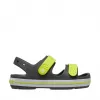 Sandales enfant Crocs Crocband Cruiser graphite jaune taille 28-29
