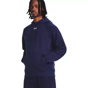 Sweat à capuche Under Armour Rival Fleece bleu marine 1379757 410 XL