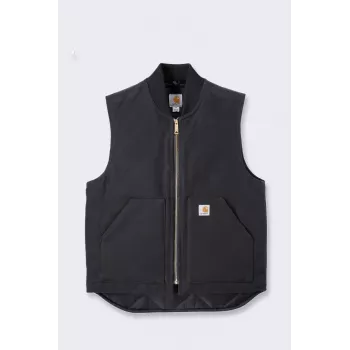 Carhartt V01 Firm Duck Insulated Black Vest