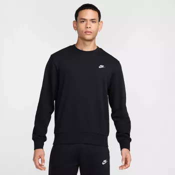 Nike Club FT Men's Sweatshirt Black FN3888 010 Size S