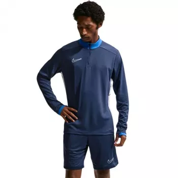 Nike Men's Dri-FIT Academy 25 Drill Top Navy Blue Quarter-Zip S