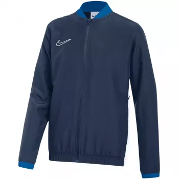 Sweat à capuche à fermeture intégrale Nike Dri-FIT Academy 25 pour enfant Midnight Navy/Blanc XL