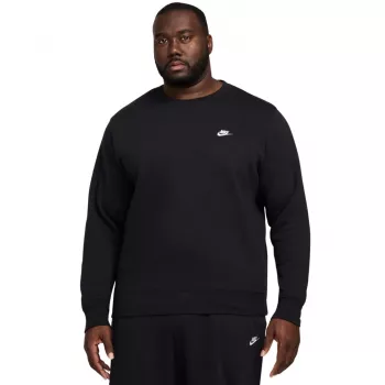 Sweat à capuche Nike Club Fleece pour homme noir XL