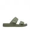 Sandales à plateforme Crocs Brooklyn Buckle Low pour femme vertes 211215 3BX 38-39