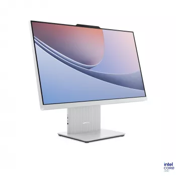 Ordinateur tout-en-un non tactile Lenovo IdeaCentre AIO 24ILL11 23,8 pouces, Intel Core Ultra 7 256V, 16 Go RAM, 1 To SSD, Windows 11 Famille, Cloud Grey