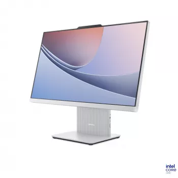 Ordinateur tout-en-un non tactile Lenovo IdeaCentre AIO 24ILL11 23,8 pouces, Intel Core Ultra 7 256V, 16 Go RAM, 1 To SSD, Windows 11 Famille, Cloud Grey