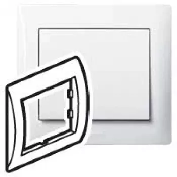 Legrand Galea Life 1-Gang Cover Frame, Ultra White