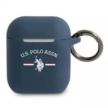 Coque U.S. Polo Assn. US Polo USACA2SFGV pour AirPods 1/2 navy