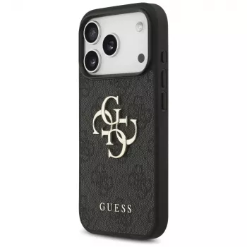 GUESS 4G Big Logo Protective Case for iPhone 17 Pro / 18 Pro - Black