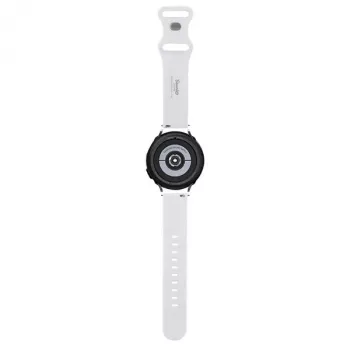 Bracelet universel en silicone pour montre connectée Hello Kitty HKUWMSDIESK Heads & Stripes noir 20 mm