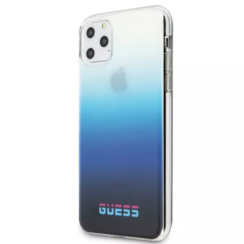 GUESS California Gradient Blue coque rigide pour Apple iPhone 11 Pro Max