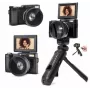 AgfaPhoto VLG-4K kit vlog avec caméra 4K 24 MP et télécommande