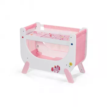 ZAPF CREATION BABY born Berceau licorne pour poupées jusqu'à 43 cm