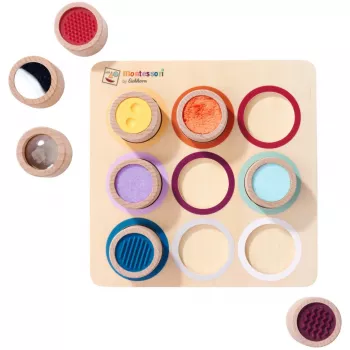 Tableau sensoriel Montessori Eichhorn