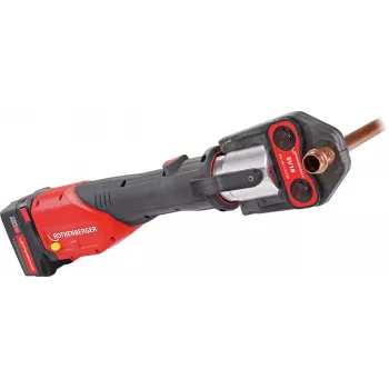 Ensemble de base ROMAX 4000 18 V ROTHENBERGER, pince à sertir sans fil avec batteries 2,0 Ah et 4,0 Ah, 32 kN, système CAS, ROCASE