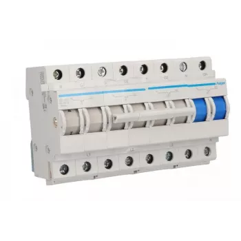 Interrupteur de puissance modulaire SF463 HAGER 4 pôles 63 A 400 V AC I-0-II