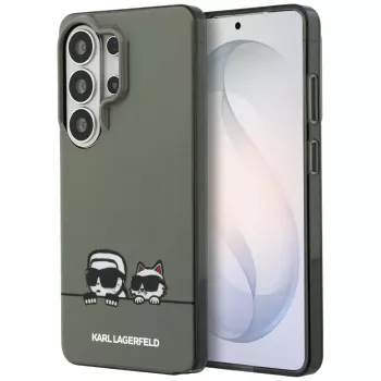 Karl Lagerfeld Samsung Galaxy S26 Ultra IML Peekaboo Karl&Choupette MagSafe Case Green
