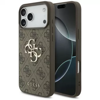 Coque GUESS 4G Big Logo pour iPhone 17 Pro Max / 18 Pro Max - Marron
