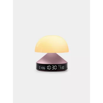 Réveil lumineux Lexon Mina Sunrise, rose clair
