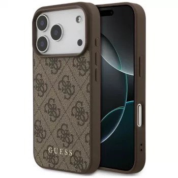 GUESS 4G Classic Case for iPhone 18 Pro / 17 Pro - Brown