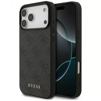 GUESS 4G Classic Protective Case for iPhone 18 Pro Max / 17 Pro Max - Black