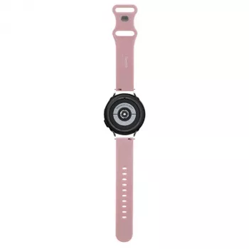 Bracelet de montre universel en silicone Hello Kitty avec motif tête de Kitty, rose, 20 mm