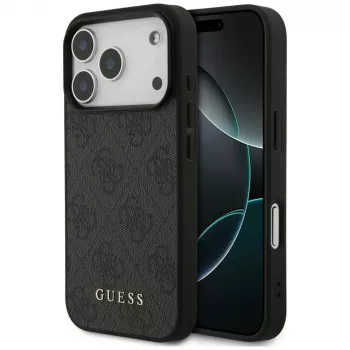 GUESS 4G Classic Back Cover Case for Apple iPhone 18 Pro / 17 Pro - Black