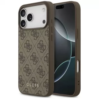GUESS 4G Classic Case for iPhone 18 Pro Max / 17 Pro Max - Brown