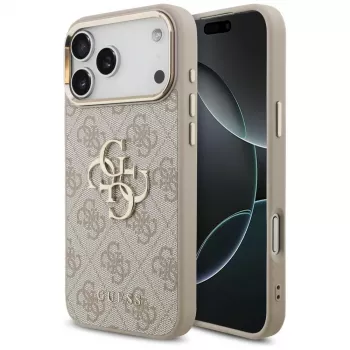 GUESS 4G Big 4G Classic Logo Case for iPhone 17 Pro Max / 18 Pro Max - Rose Gold