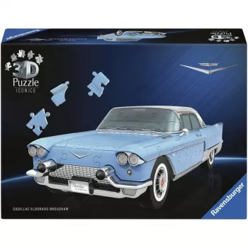 Puzzle 3D Ravensburger Iconics : Cadillac Eldorado Brougham (162 pièces)
