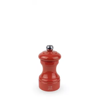 Moulin à poivre Peugeot Saveurs Bistro 10 cm bois laqué terracotta