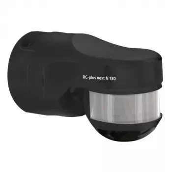 Détecteur de mouvement BEG RC-plus next N 130 noir avec portée de détection 130° et protection anti-intrusion