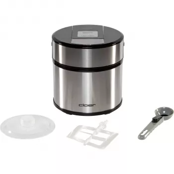 Sorbetière Cloer 9959 1,5 L blanche avec bol à pré-congeler