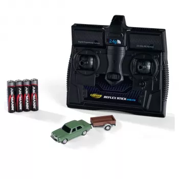 Carson 1:87 Mercedes-Benz 200/8 avec remorque 2.4G 100% RTR vert