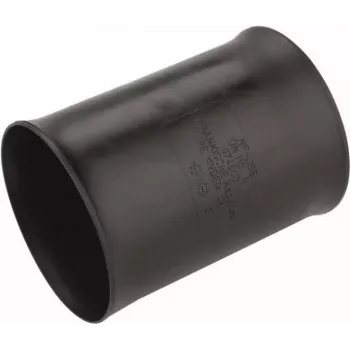 FRAENKISCHE Kabuflex R Double Socket Coupling 75 mm Black Push-Fit Seal SD