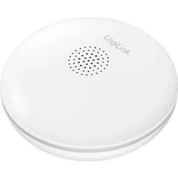 Capteur d'eau intelligent Wi-Fi LogiLink, forme ronde, compatible Tuya