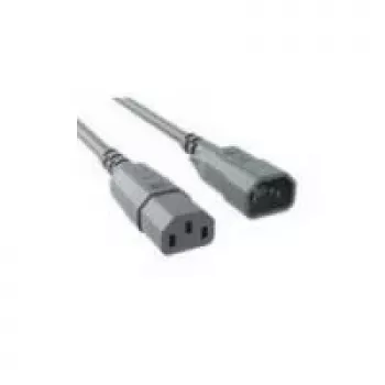 Bachmann 356.903 IEC Extension Cable C14 to C13, 1.5 m, Grey