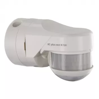 Détecteur de mouvement BEG RC-plus next N 130 blanc avec zone de détection 130° et protection anti-intrusion