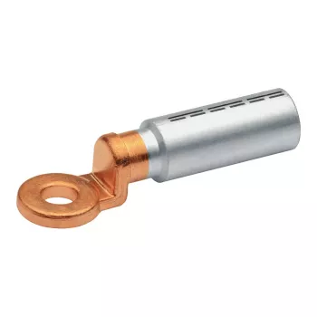 Manchon de raccordement bimétallique Klauke 370R12 Al-Cu 185 mm², lot de 5