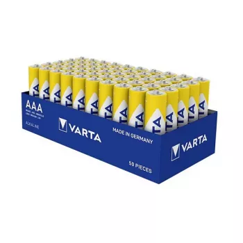 Piles alcalines VARTA Energy AAA LR03 1,5V Micro, plateau de 50