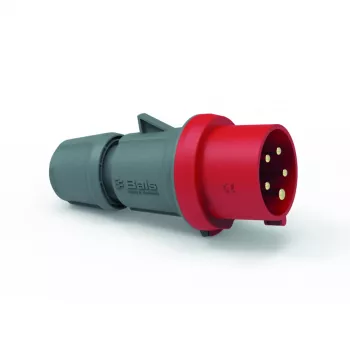 Prise mâle CEE Bals INNOLINQ QC 16A 5 pôles 400V 6h IP54 rouge sans vis