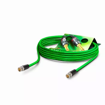 Câble patch vidéo HD-SDI Sommer Cable SC-Vector 0.8/3.7, connecteur BNC mâle vers connecteur BNC mâle, 1 m, noir