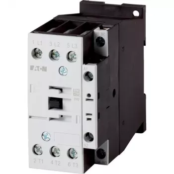 Eaton DILM17-10 Power Contactor, 3-Pole, 1 NO Auxiliary, 230 V AC 50 Hz / 240 V AC 60 Hz Coil, 17 A, 7.5 kW